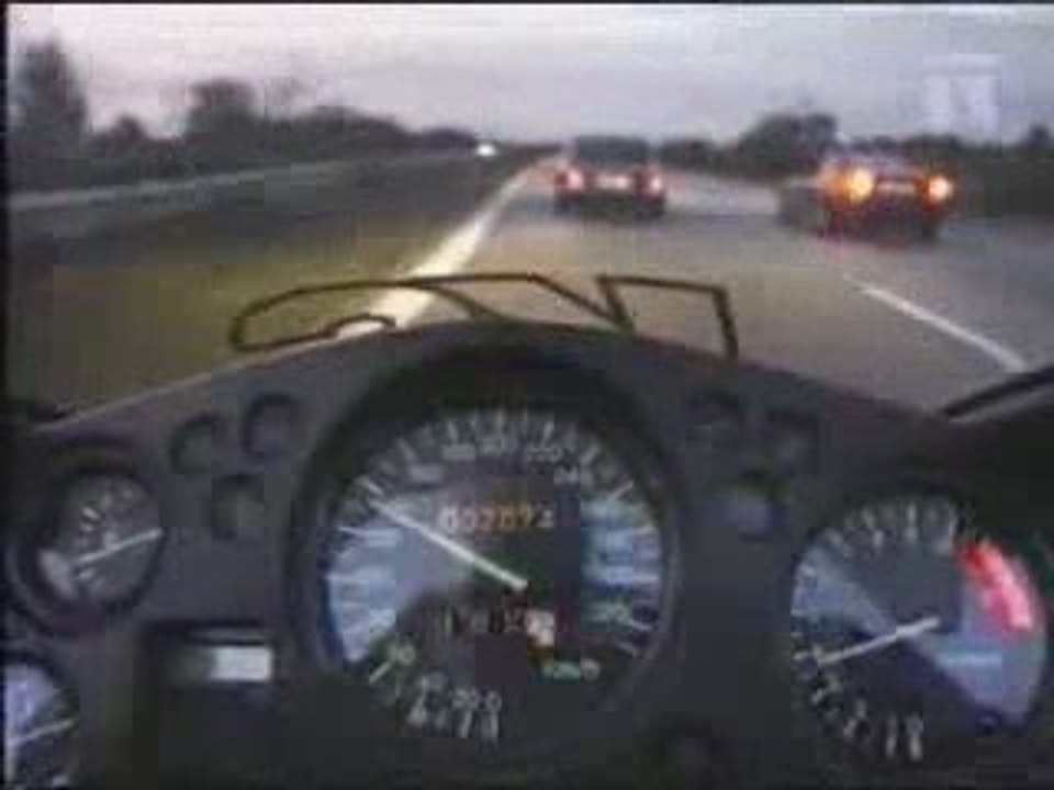Faces Of Death - Honda CBR 1100XX 240 Mph on Autobahn