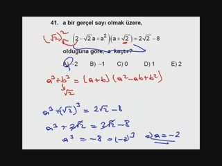 BÜLENT HOCA 2009 KPSS MATEMATİK ÇÖZÜMLERİ 2