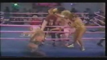 Glow Wrestling Battle Royal 1