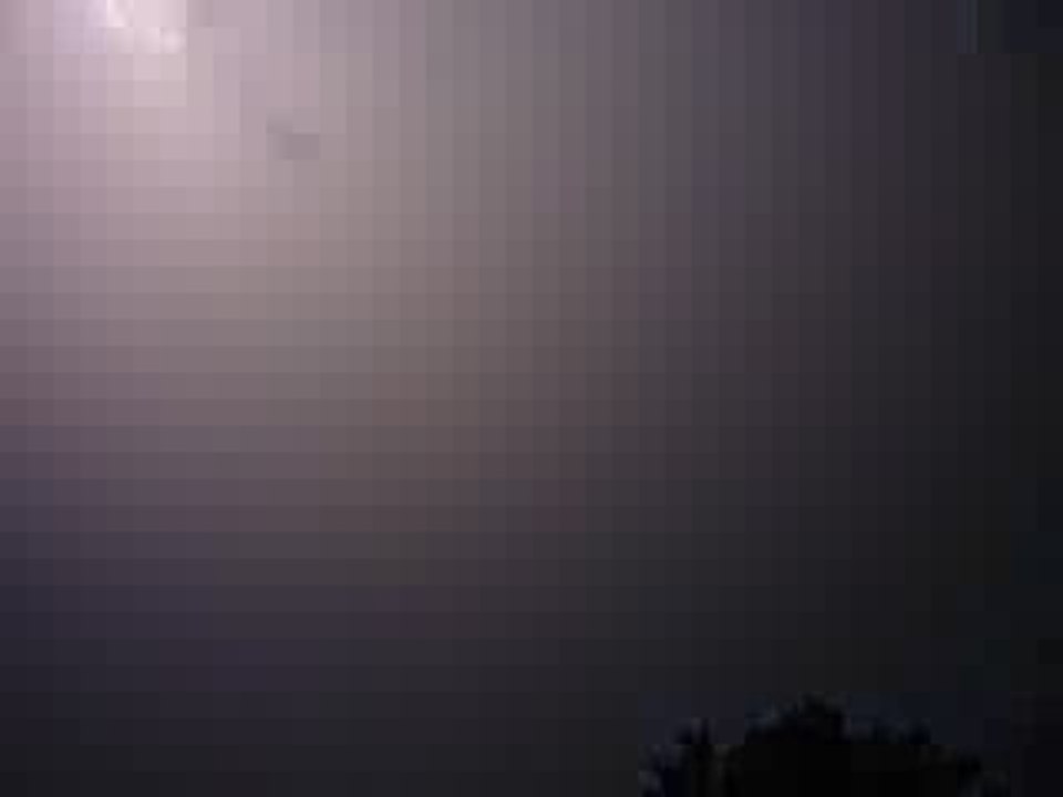 Orage à la maison