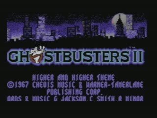 Ghostbusters 2 OST from Commodore 64