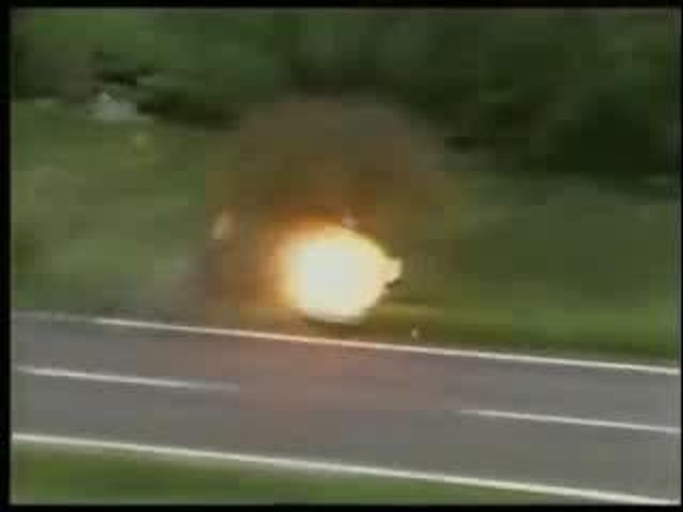 Explosion de voiture