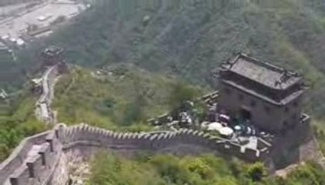 la bandera sur la muraille