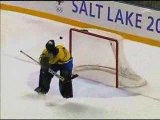 Vladimir Kopat scores on Tommy Salo, 2002