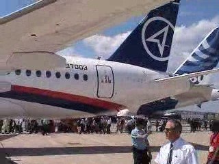 SuperJet 100 au Bourget - Aeronautique.ma