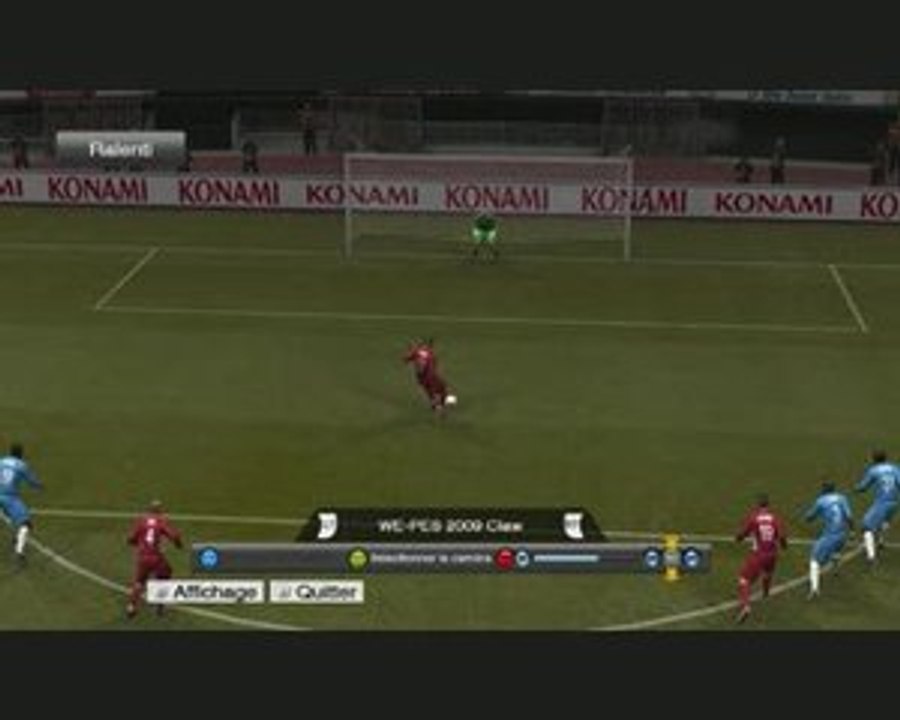 PES 2009 Bug du goal sur pénalty!