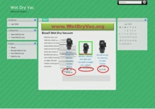 Bissell Wet Dry Vacuum