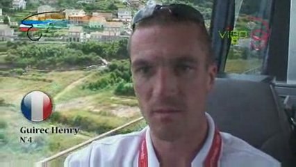 RINK HOCKEY - CHAMPIONNAT DU MONDE : Interview  G. Henry France / Angleterre