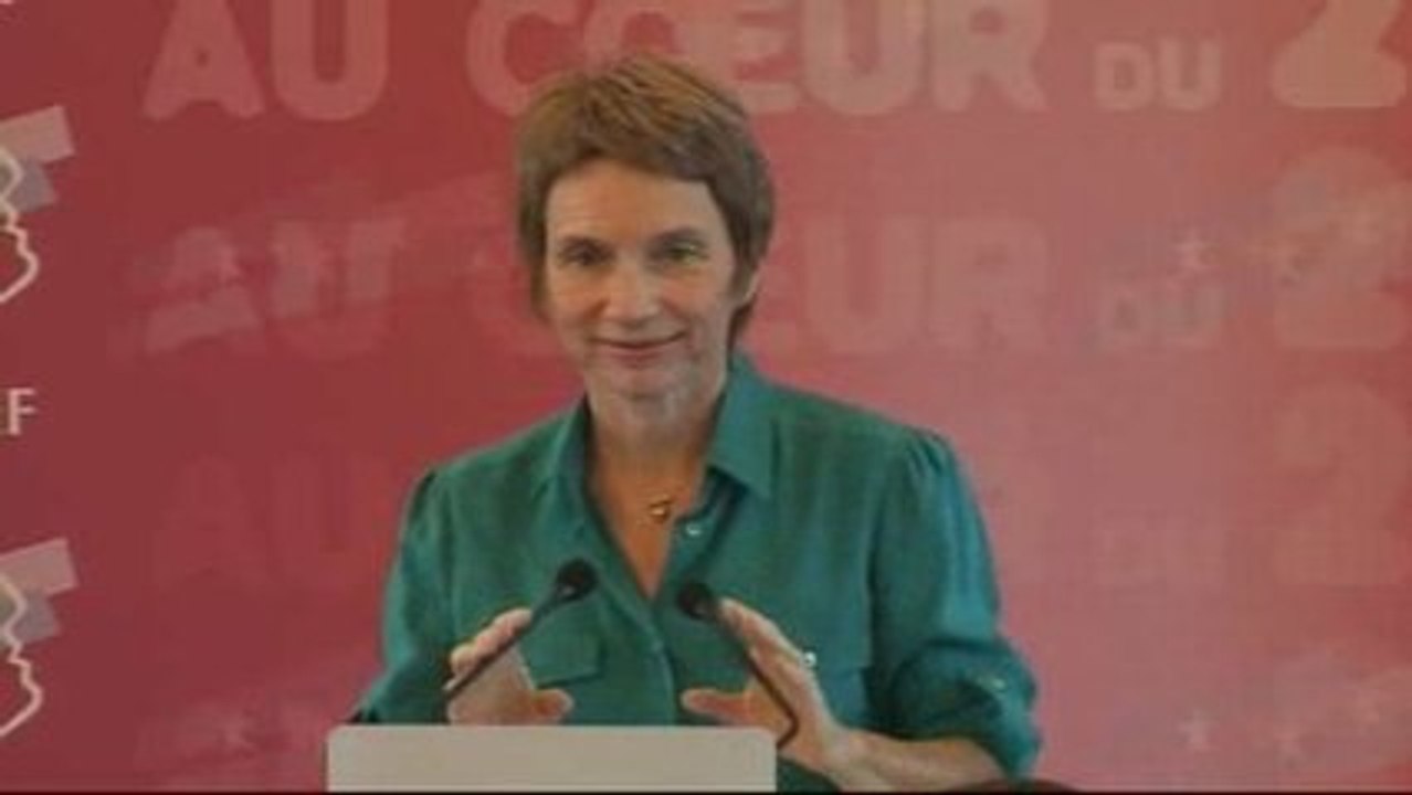 Point presse de Laurence Parisot - 07-07-2009