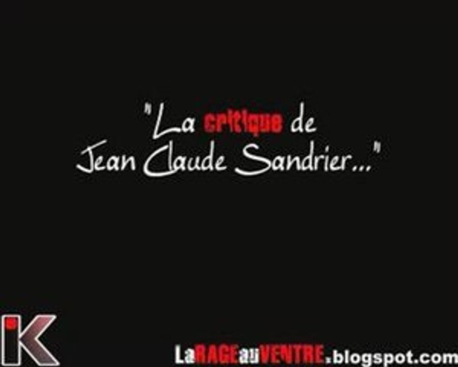 La critique de Jean Claude Sandrier