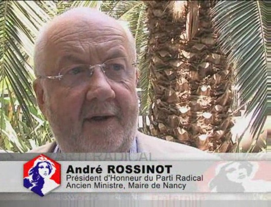 André Rossinot: Les jeunes doivent envahir le Parti