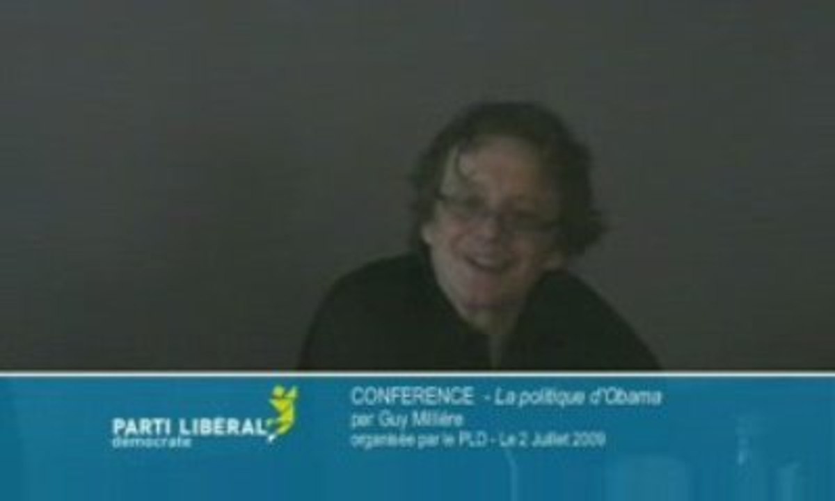 Conférence de Guy Millière