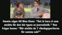 Nina Glans ljuger för Jimmie Åkesson
