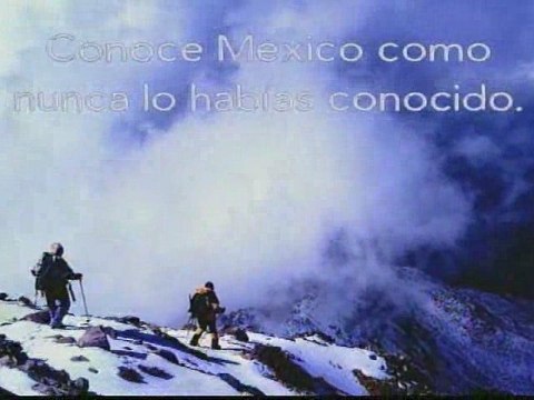 Mexican mountain guides broken pinata in Pico de Orizaba