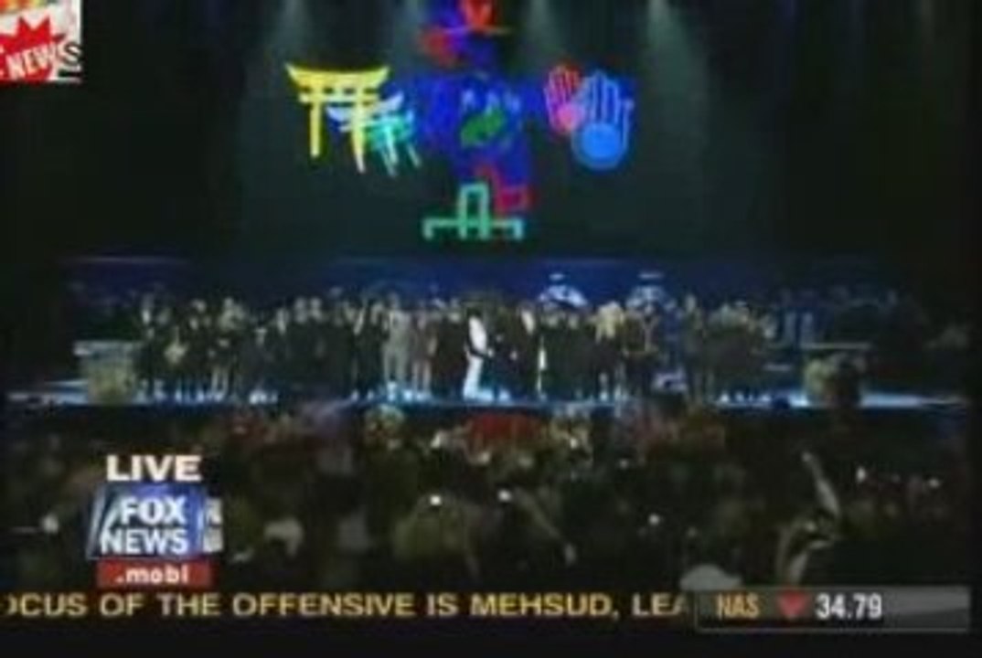 Michael Jackson Memorial - "We are the World" [7/07/09]