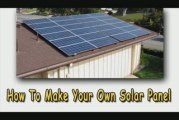 How To Make Your Own Solar Panel Cheaply & Easily!