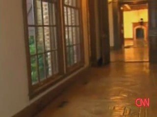 Shadow / Ghost of michael Jackson? during an interview