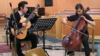 Water and Wine Cello Guitar Duet