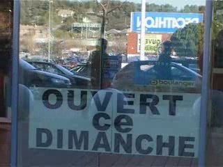 Les Français majoritairement contre le travail le dimanche