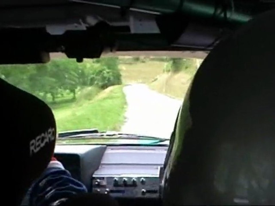 Rallye Saint Marcellin 2009 Charlaix/Cortes camera embarquée