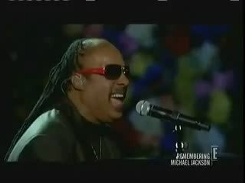 STEVIE WONDER MICHAEL JACKSON MEMORIAL L.A. LIVE