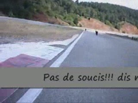 Duo-R avec Yannick sur le circuit d'Alès