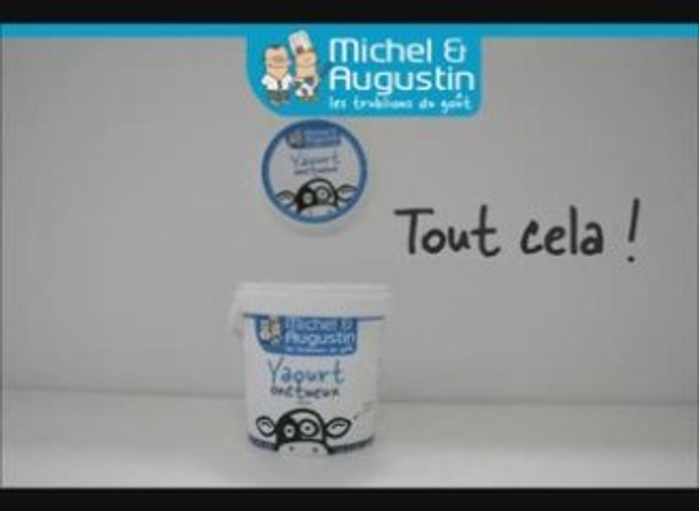 Tu aimes les pots de yaourt ?
