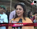 Nagma wishes Mumbai Indians win the IPL