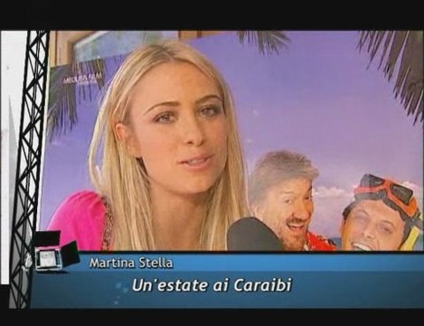 Martina Stella, intervista per Un'estate ai Caraibi