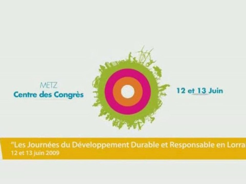 Journées du Développement Durable et Responsable en Lorraine