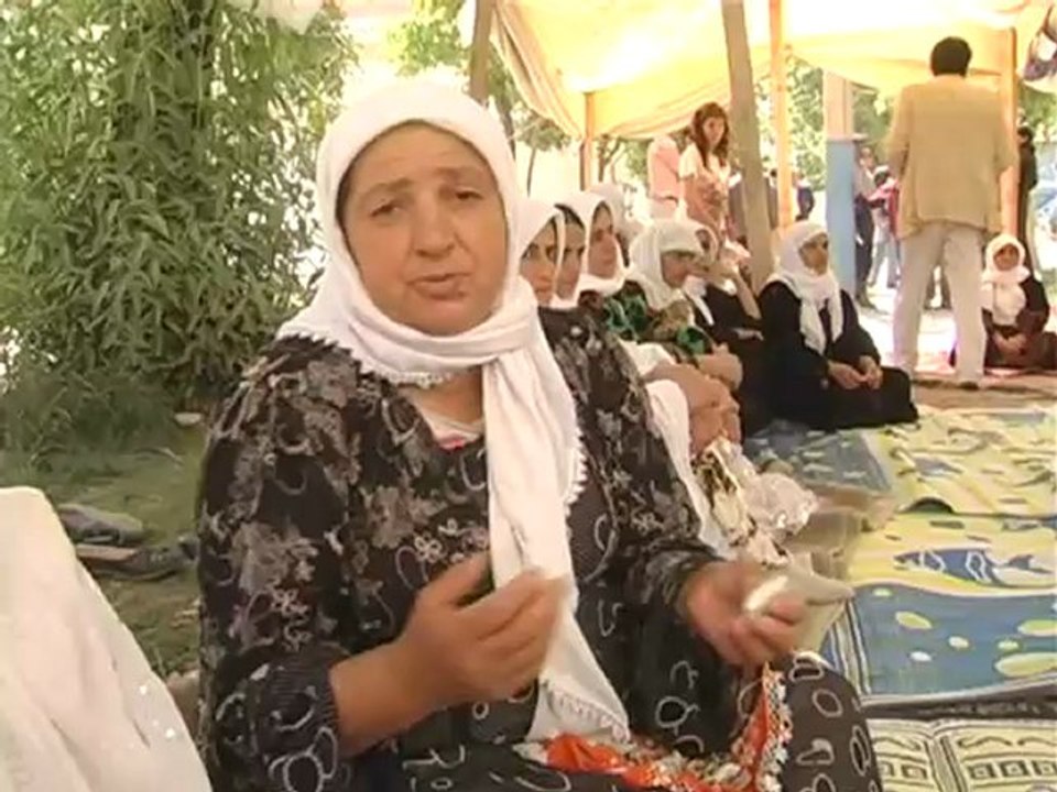Yüksekova'da barış çadırı