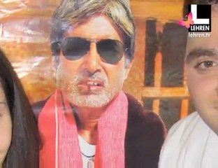 Passion of Big B's Israeli fan