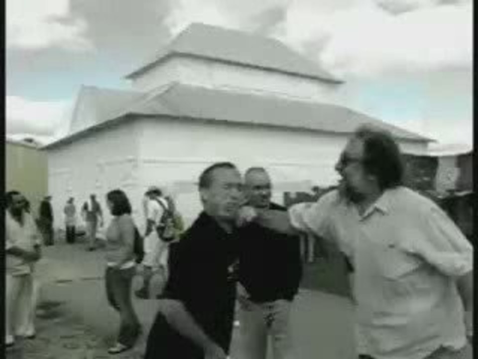 Jew hits Mike Delaney in the face