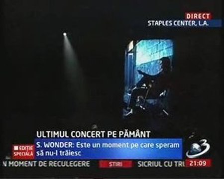 Michael Jackson Staples Center, en Los Ángeles,cd4