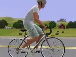 Les Sims fan du Tour de France