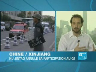 Chine -  Hu Jin Tao annule sa participation au G8