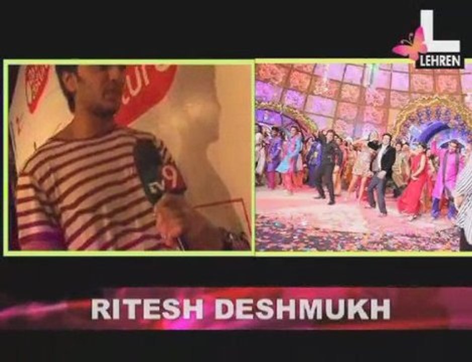 Riteish in a chit chat with Lehren