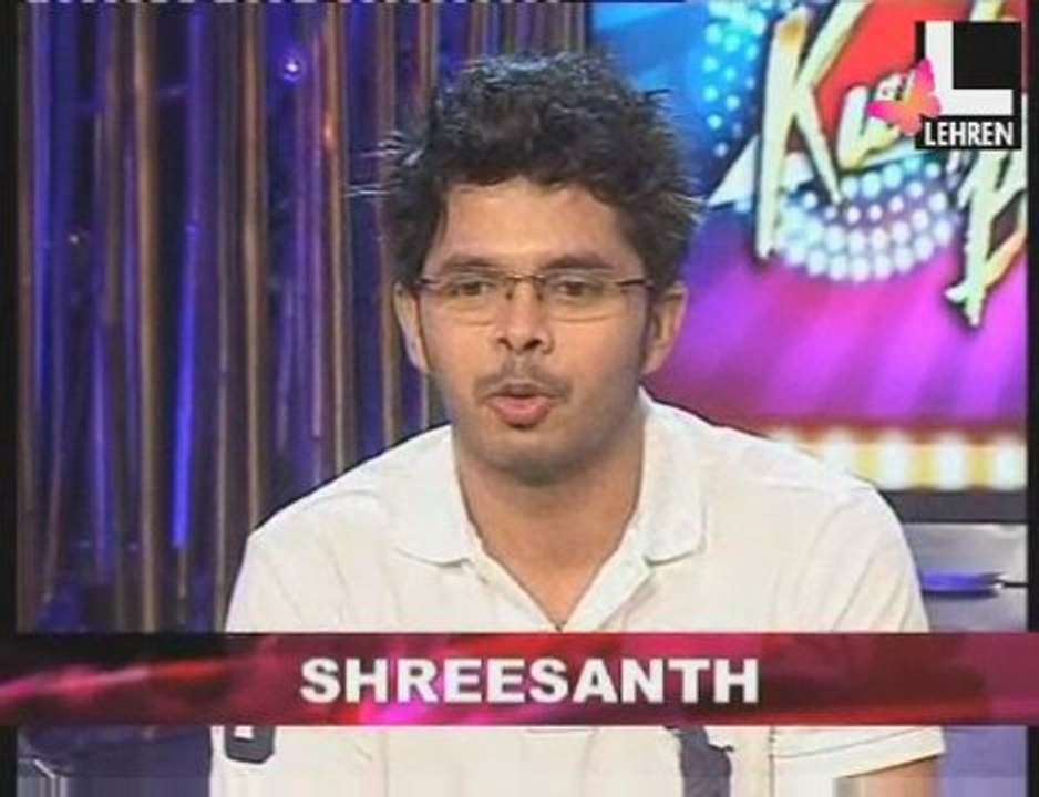 Cricketer Shreesanth on a reality show
