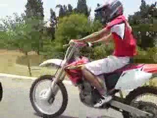 avec mon 450 crf a wahran