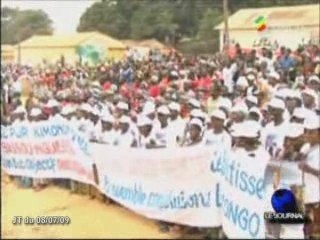 Denis Sassou Nguesso dans le département de la Lekoumou