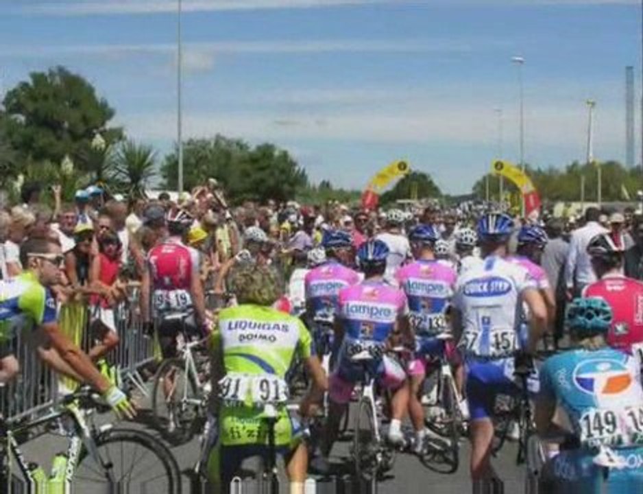 CAP  D'AGDE - 2009 - Tour de France -  5° étape d'Agde à Perpignan