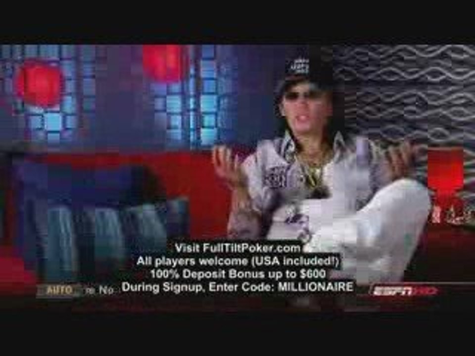 Scotty Nguyen Drunk! - World Series of Poker 2008 WSOP