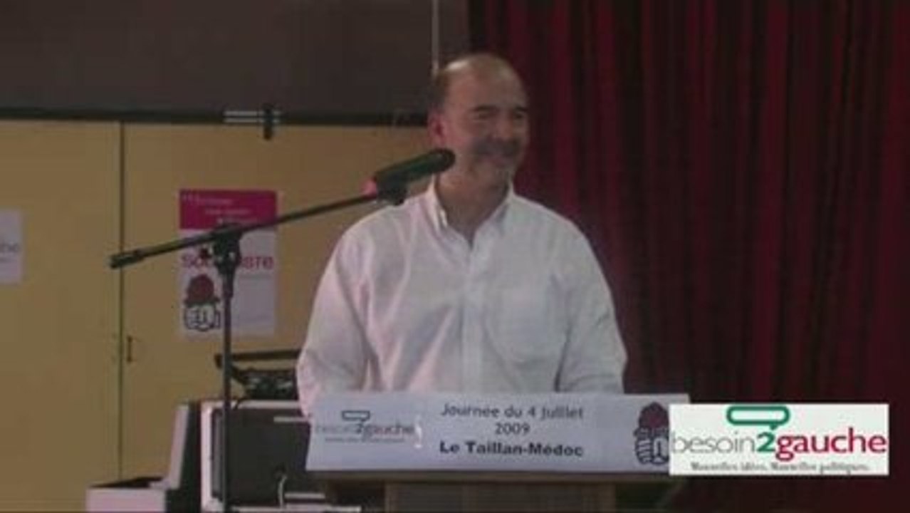 Pierre Moscovici, discours de clôture - Le Taillan-Médoc