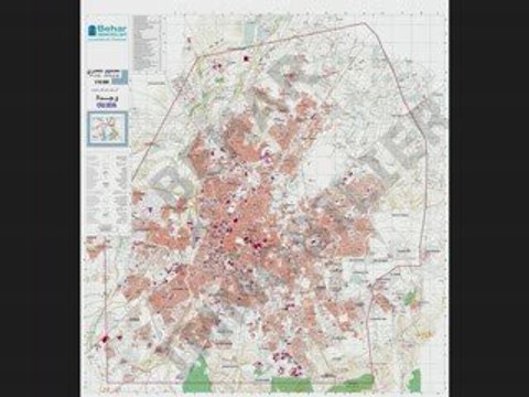 Plan Oujda Carte Oujda BEHAR IMMOBILIER