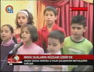 AKÇEV Çocuk Korosu, Konser Haberi, Latif Öz