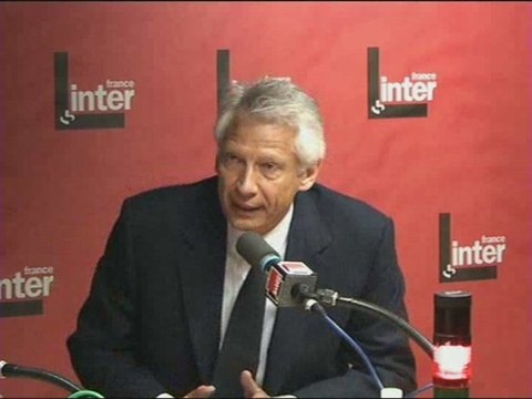 France Inter - Dominique de Villepin