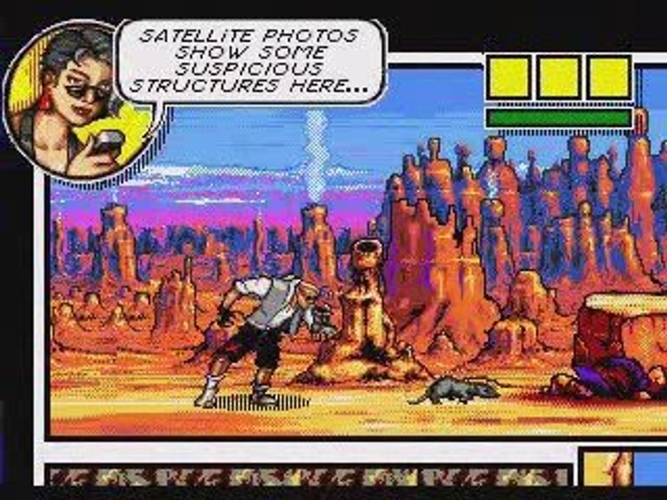 Speedrun Comix zone megadrive
