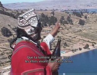 Bolivie: cérémonie à la pachamama par un yatiri