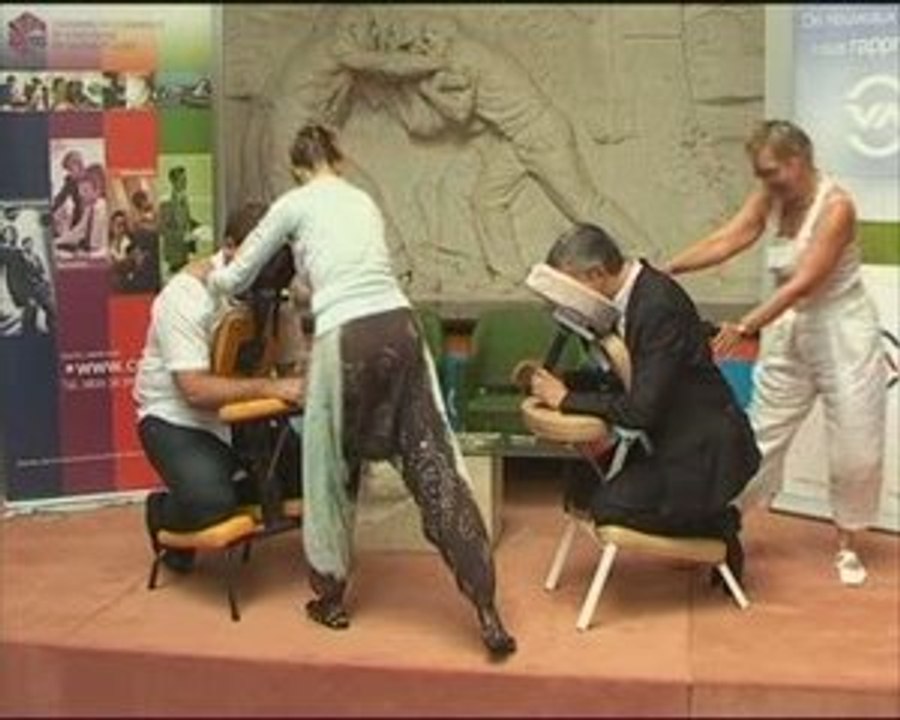 2eme RSI Bourgogne Demonstration de massage de AMMA Assis