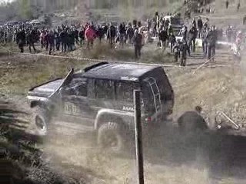 Renversé par un 4x4